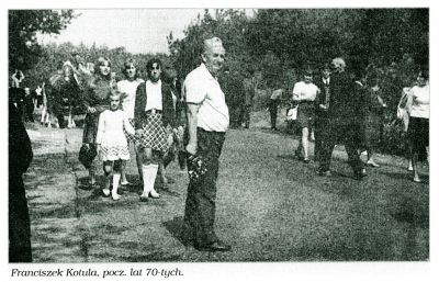 Franciszek Kotula, pocz. lat 70-tych, fot. Podkarpacka Biblioteka Cyfrowa, Muzeum Etnograficzne w Rzeszowie